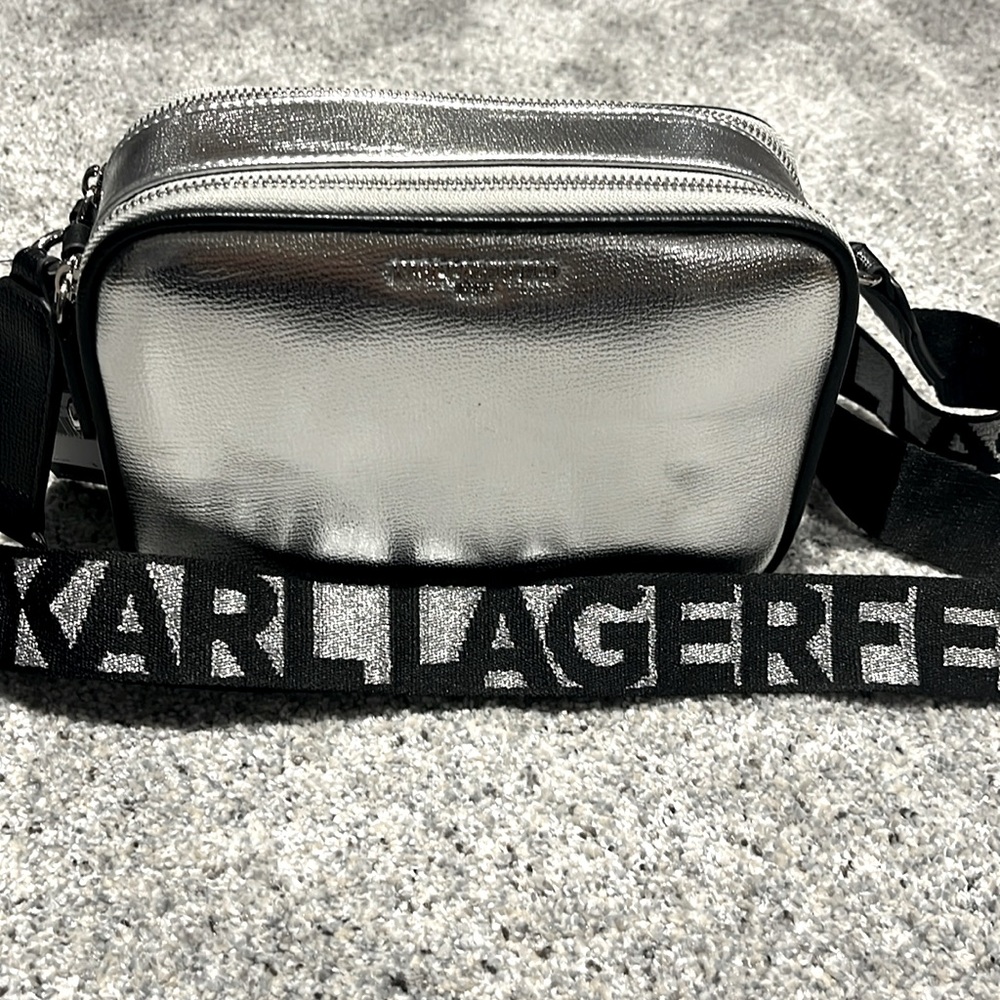 KARL LAGERFELD METALLIC BAG
